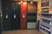 hbm metal roofing and trim show room corner