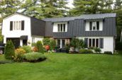 exterior of home with new roof