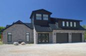 exterior of home with new roof