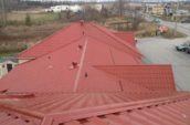 red metal roofing